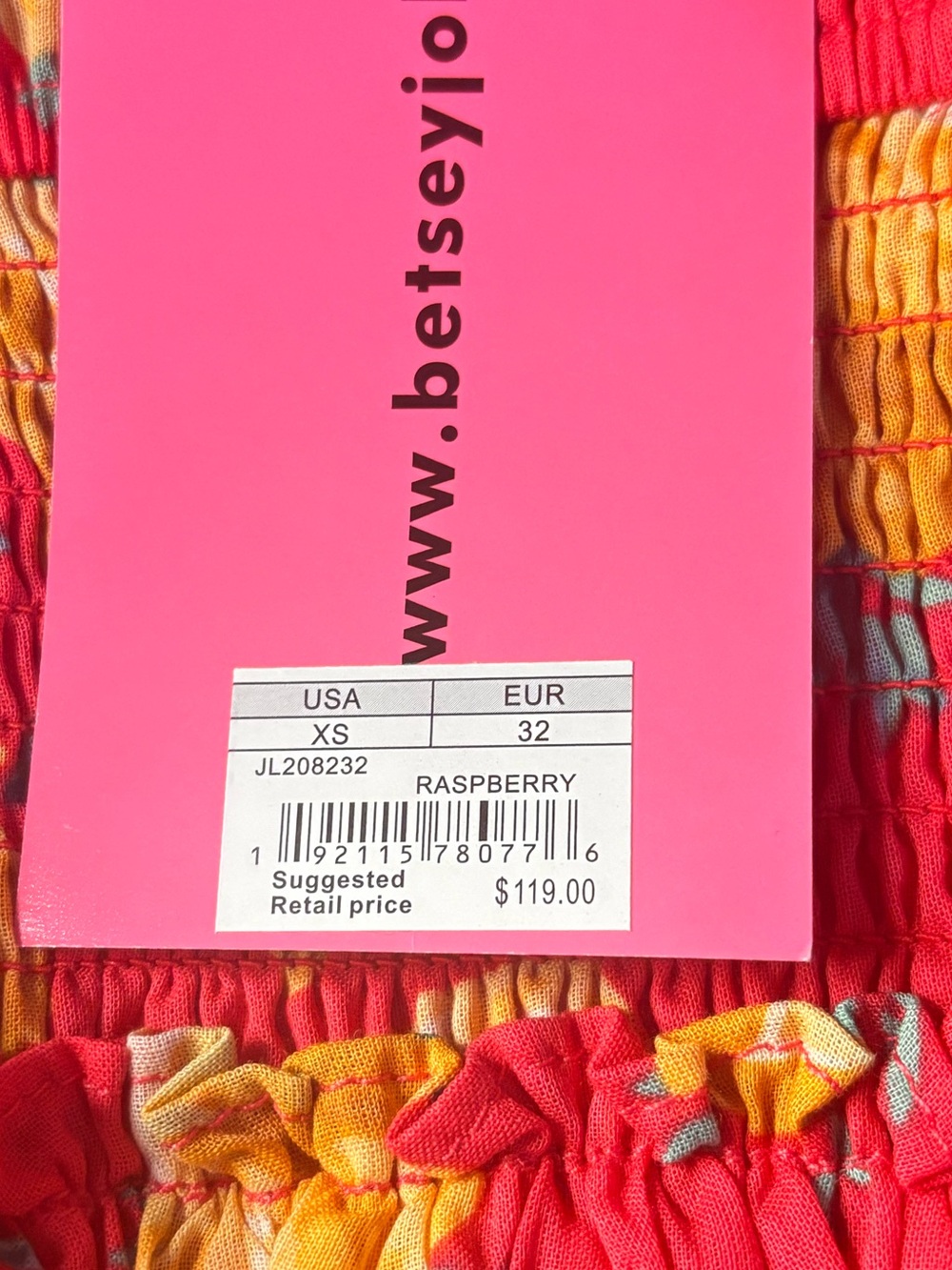 NWT Betsey Johnson Maxi Dress Floral Size XS Coquette Feminine - Picture 10 of 10